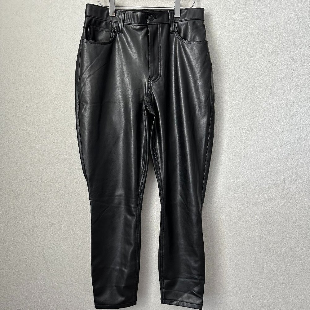 Abercrombie & Fitch Vegan Leather The Skinny High Rise Curve Love Size 10/30